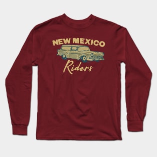 New Mexico riders vintage motors Long Sleeve T-Shirt